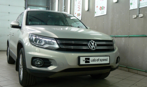 Чип тюнинг и отключение клапана EGR на Volkswagen Tiguan 2.0TDI 140hp 2012 года выпуска