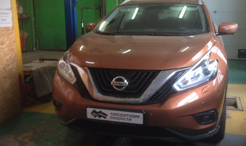 Чип тюнинг NISSAN MURANO 3.5 249hp 2016 года выпуска