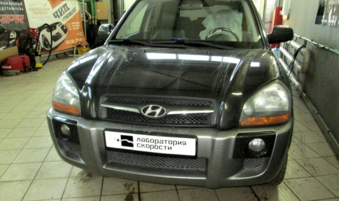 Программное отключение сажевого фильтра на Hyundai Tucson 2.0 CRDI 146hp AT 2009 года выпуска