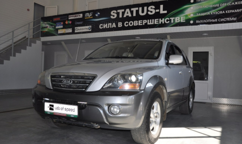 Чип тюнинг Kia Sorento 2.5d 170hp 2006 года выпуска