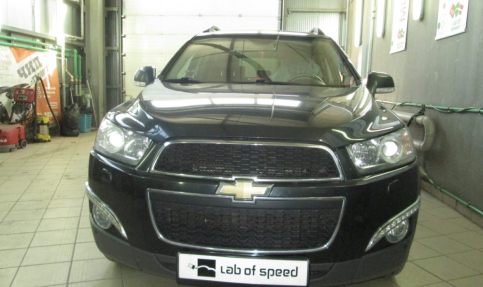 Отключение и удаление сажевого фильтра на Chevrolet Captiva 2.2 CDTi 184hp 2012 года выпуска